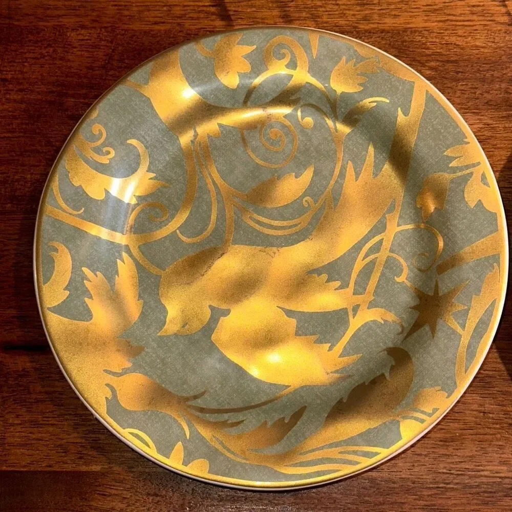 Pottery Barn Stoneware Jewel Plates 9